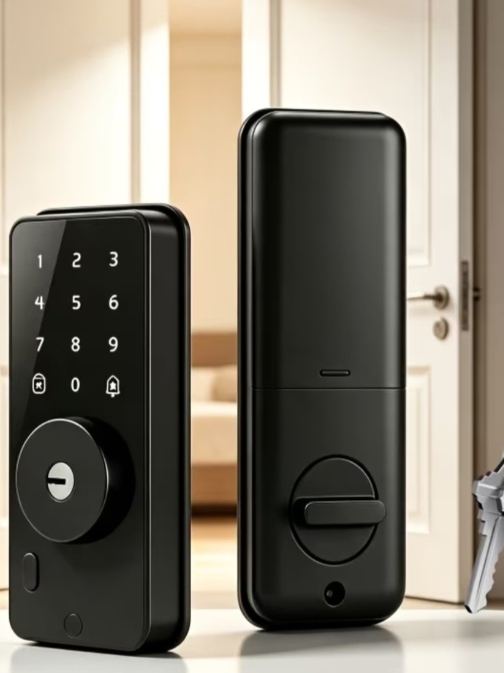 Biquole Smart Touchscreen Electronic Keyless Door Lock - QEK-N01